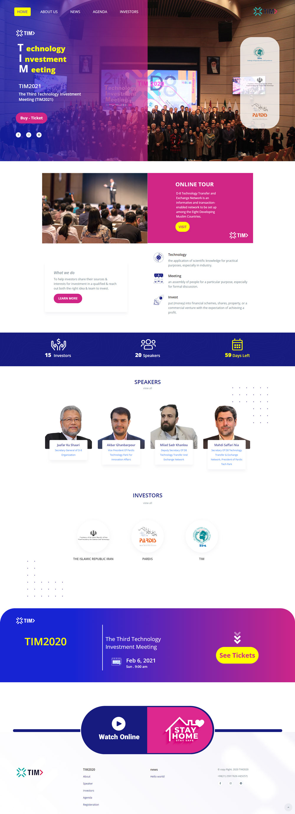 Technology Investment Meeting 2021